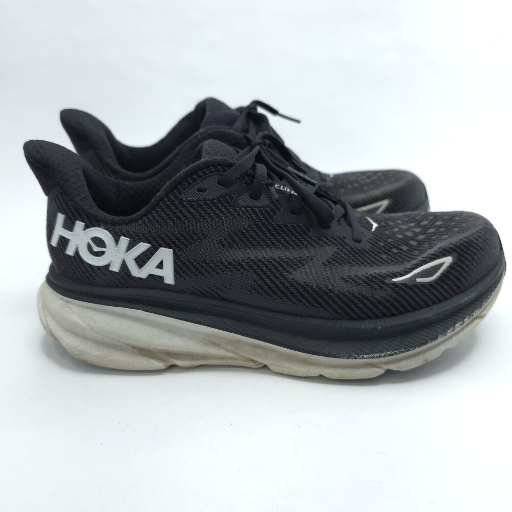 Hoka One One Clifton 9 Walking Running Sneakers Shoes Women's 9D Wide